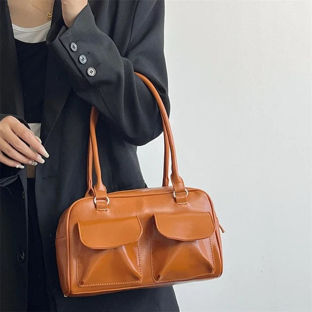 Audrey | Classic Leather Tote Bag