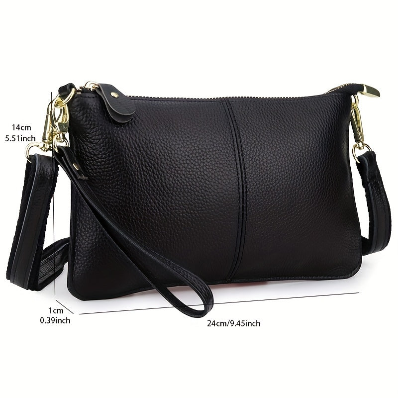 Eva Luxury Leather Shoulder Bag