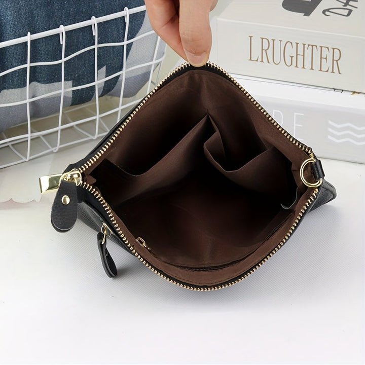 Eva Luxury Leather Shoulder Bag